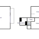 Le Duplex-5p-2 Rooms- Free Parking Apartment