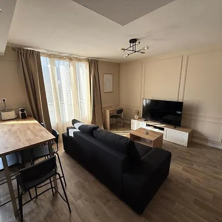 Le Duplex-5p-2 Rooms- Free Parking *