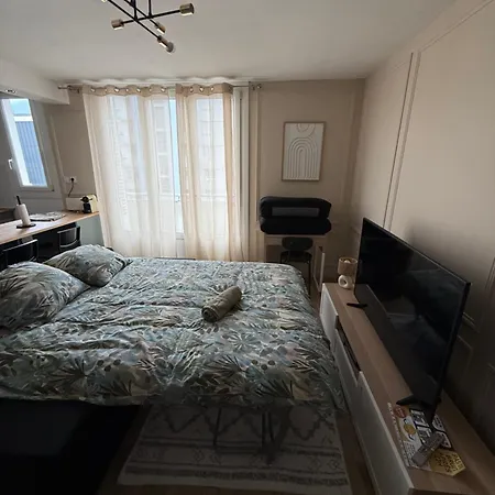 Le Duplex-5p-2 Rooms- Free Parking