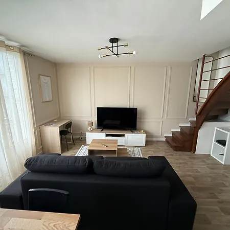 Le Duplex-5p-2 Rooms- Free Parking Apartment Grenoble