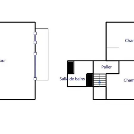 Le Duplex-5p-2 Rooms- Free Parking アパート
